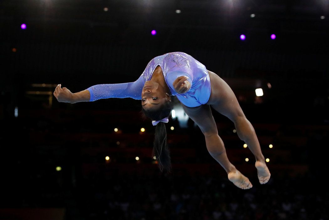 Největší hvězda gymnastického nebe Simone Bilesová