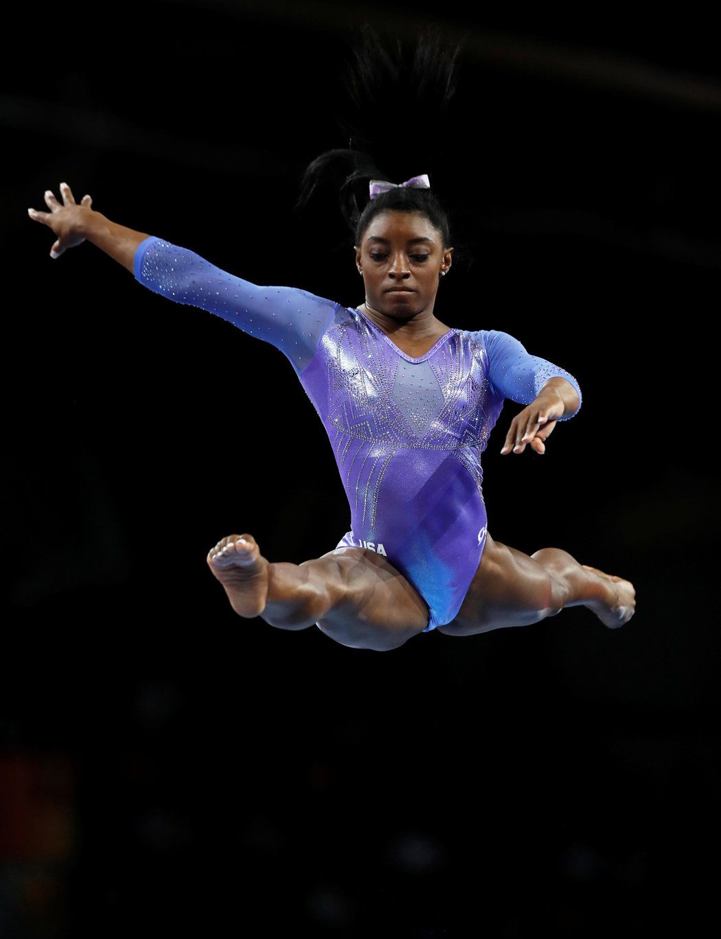 Největší hvězda gymnastického nebe Simone Bilesová