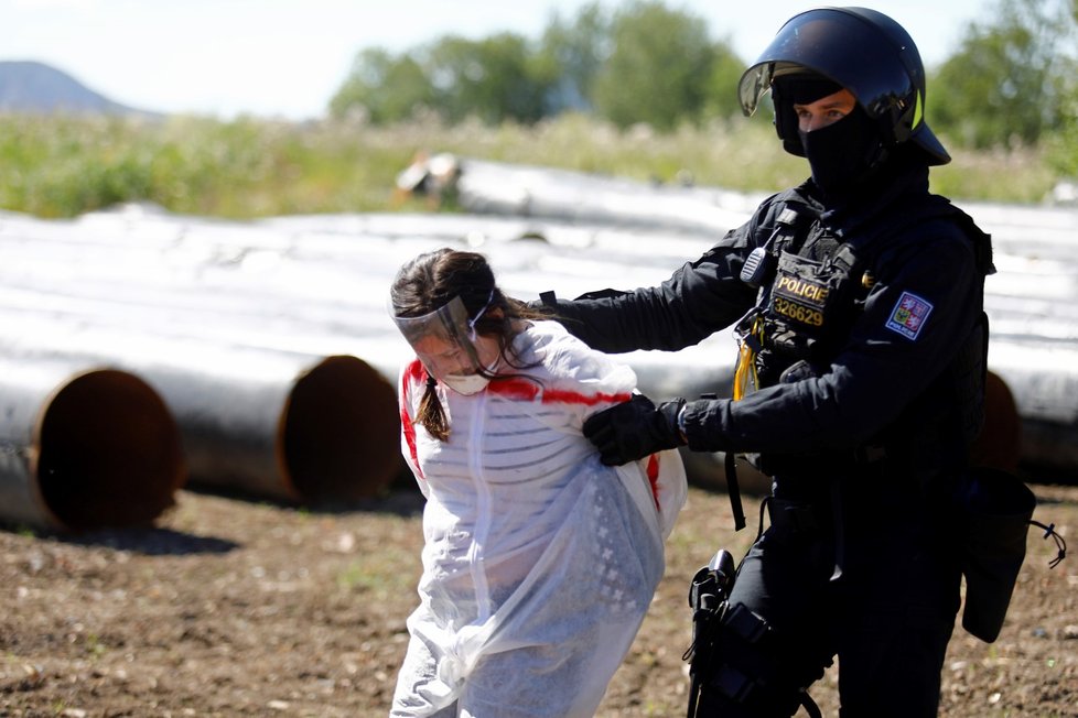 Policie 234 protestujících aktivistů zajistila.