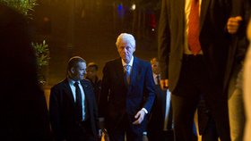 Bill Clinton navštívil Prahu i v minulosti (2012).