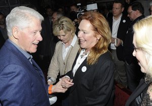 Exkluzivní foto: Havlová s Clintonem vzpomínali na Havla