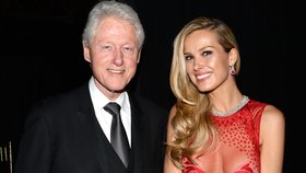 Bill Clinton a Petra Němcová