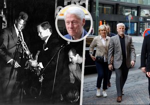 Návrat Billa Clintona na „místo činu“. Po 30 letech v Redutě! Je nádherné být zpět, řekl exprezident 