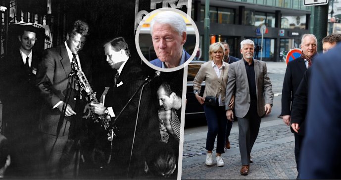 Americký prezident Bill Clinton se po 30 letech vrátil do klubu Reduta.
