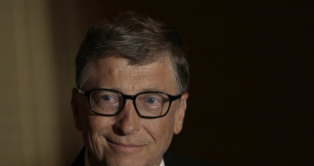 Bill Gates se nyní naplno věnuje charitě.