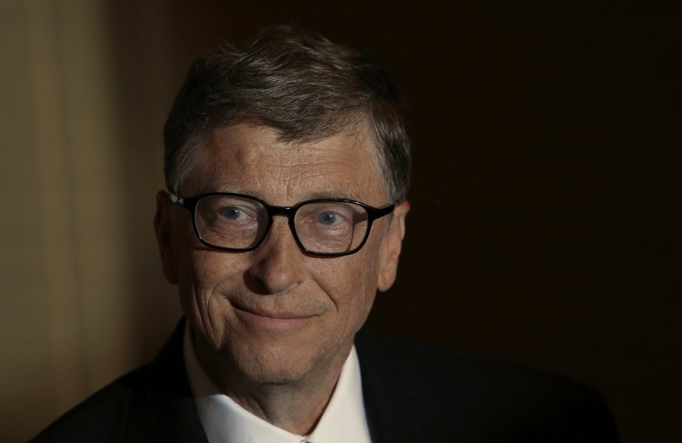 Bill Gates se nyní naplno věnuje charitě.