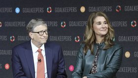 Bill Gates s manželkou Melindou