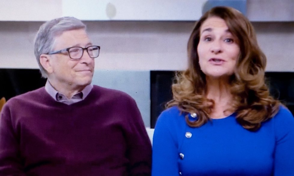 Bill Gates s manželkou Melindou.