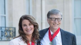 Bill Gates s manželkou Melindou