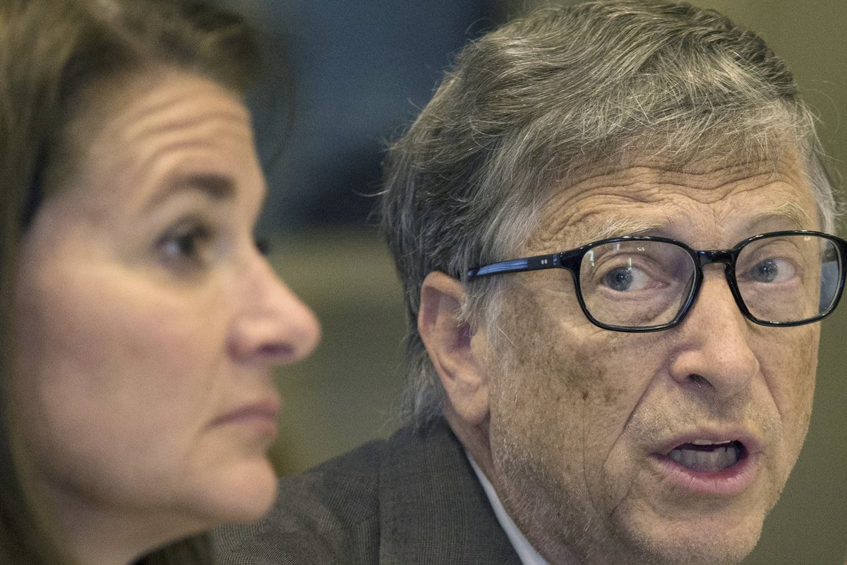 Bill Gates se svou ženou Melindou