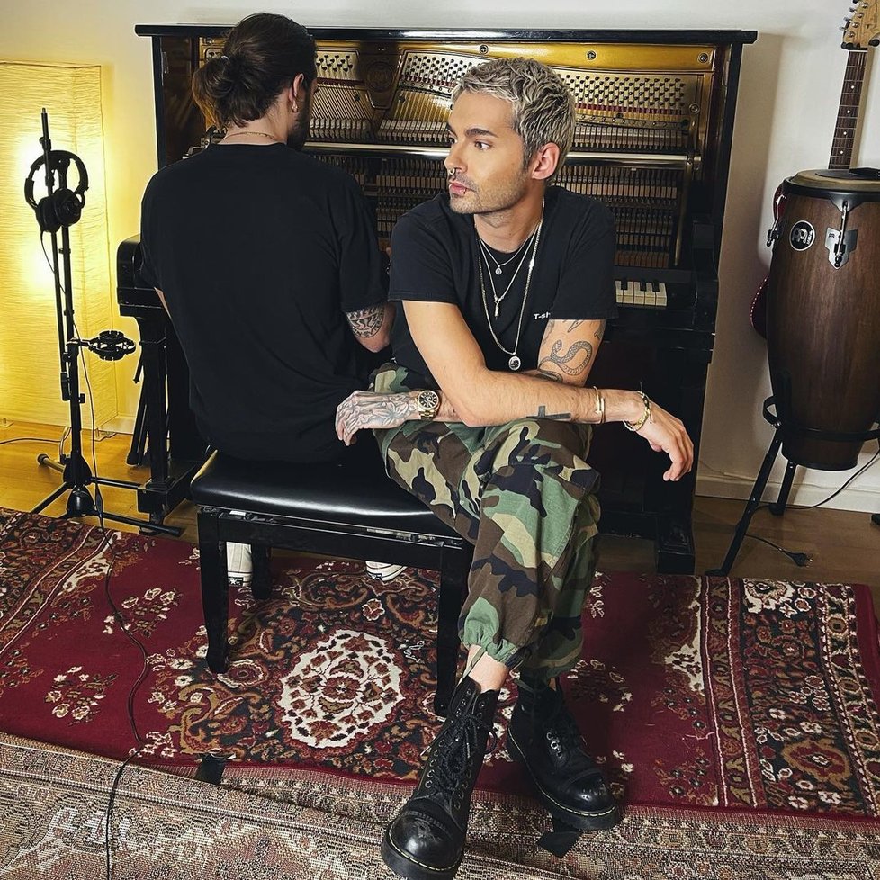 Bill Kaulitz z Tokio Hotel v roce 2021.