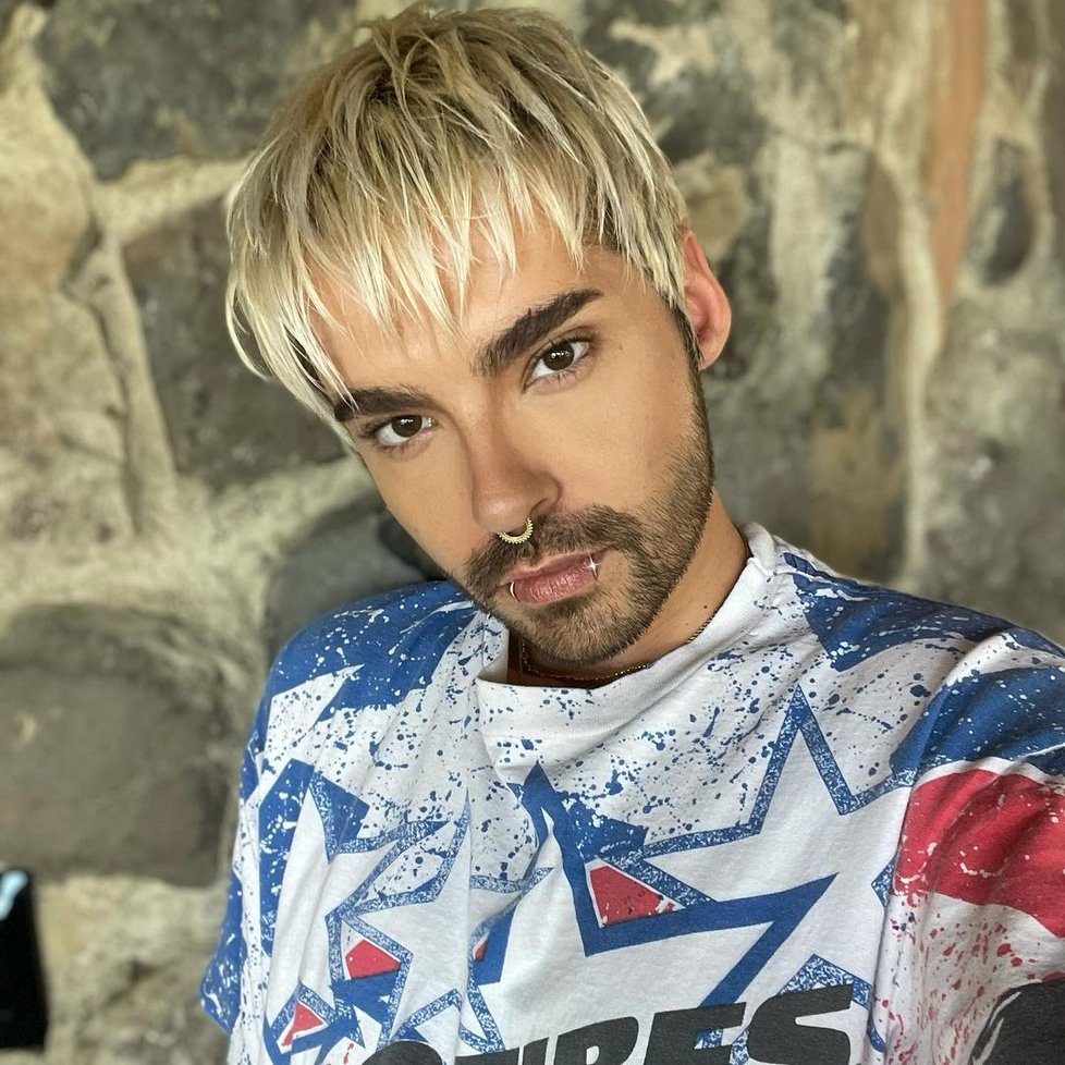 Bill Kaulitz z Tokio Hotel v roce 2021