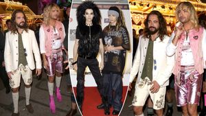 Ostuda Kaulitzových na Oktoberfestu: Zpěvák Tokio Hotel v růžových střevíčkách na podpatku!