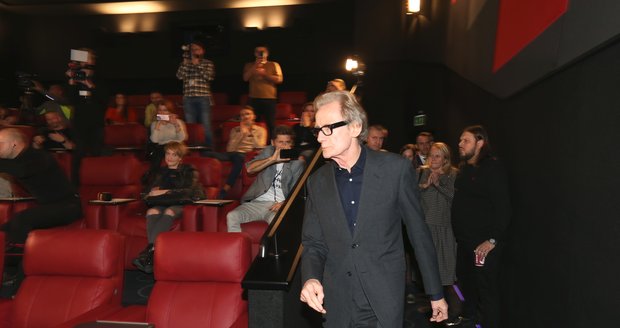 Bill Nighy v Praze