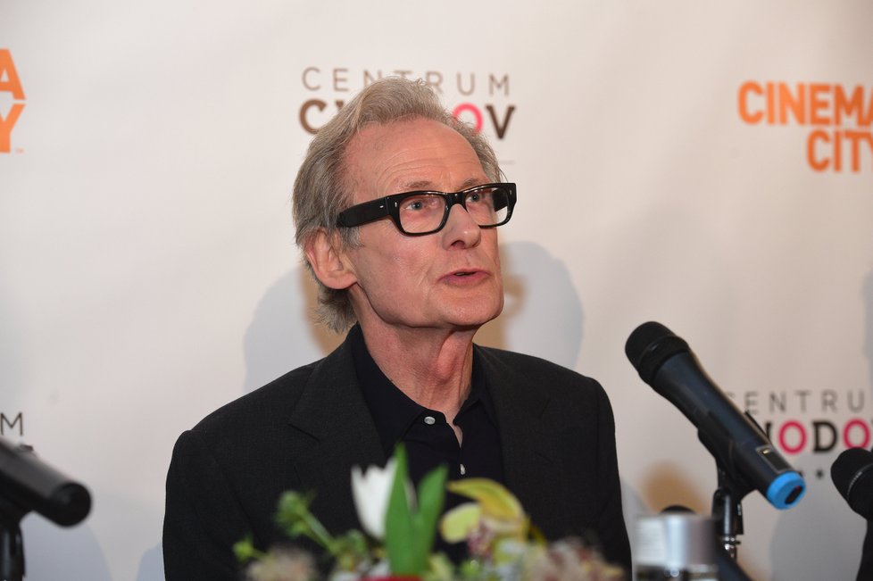 Bill Nighy v Praze