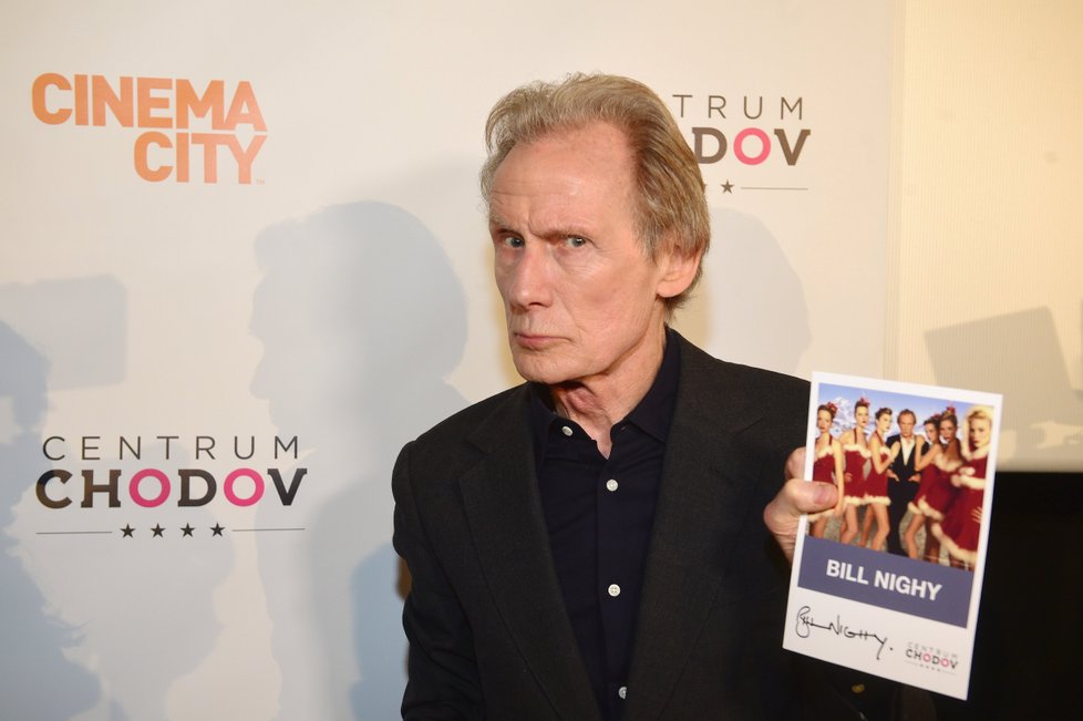 Bill Nighy v Praze