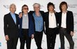 Rokenrolová skupina Rolling Stones. Zleva: Charlie Watts, Bill Wyman, Keith Richards, Ronnie Wood aMick Jagger