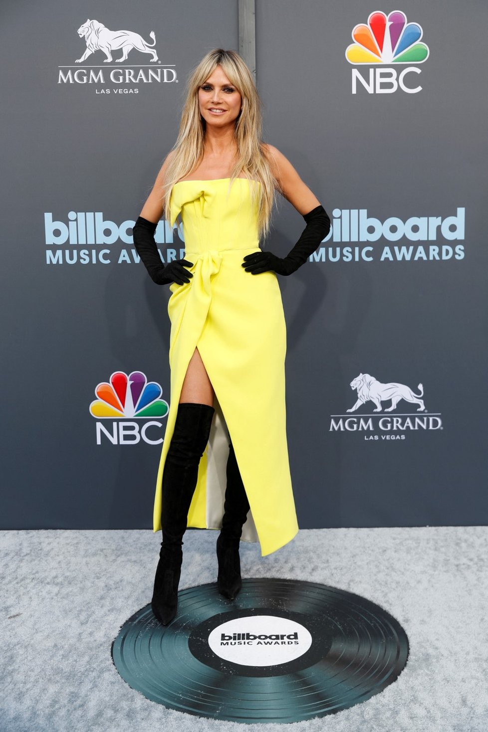 Předávání cen Billboard Music Awards 2022: Heidi Klumová