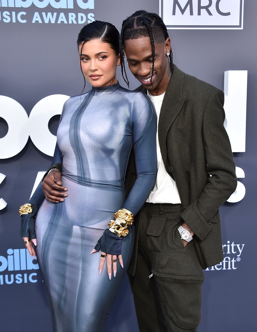 Předávání cen Billboard Music Awards 2022: Kylie Jenner a Travis Scott