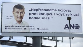 Babiš uvedl, že se snaží zhubnout na billboardy k parlamentním volbám. Hubne i ministr životního prostředí Richard Brabec.