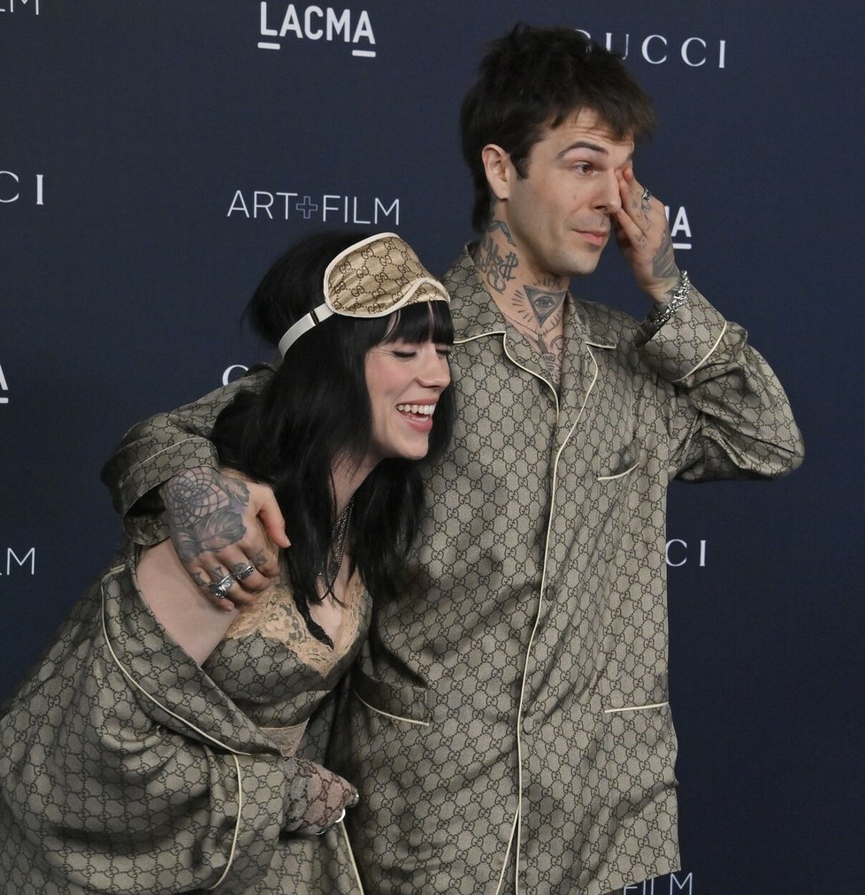 Billie Eilish a Jesse Rutherford spolu vyrazili na akci LACMA Art + Film Gala v Los Angeles. 