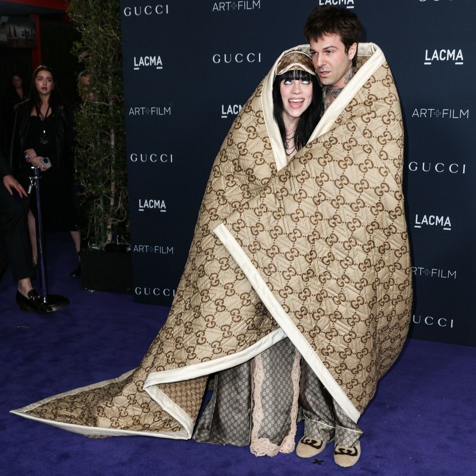 Billie Eilish a Jesse Rutherford spolu vyrazili na akci LACMA Art + Film Gala v Los Angeles.