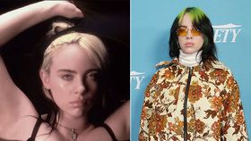 Billie Eilish se na svém koncertě odhodlaně svlékla.