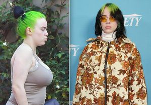 Billie Eilish odhalila, co nosí pod volným oblečením.