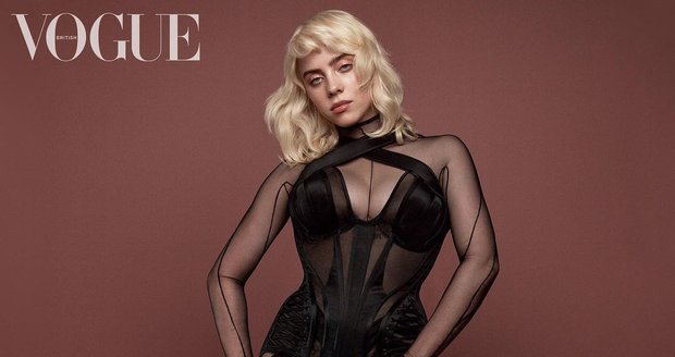Billie Eilish je ve Vogue za sexbombu.