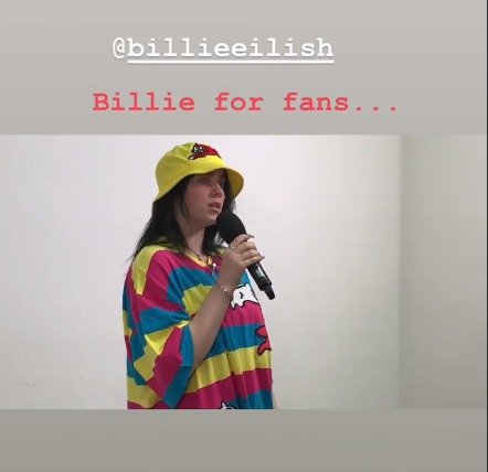 Billie Eilish v Top Staru