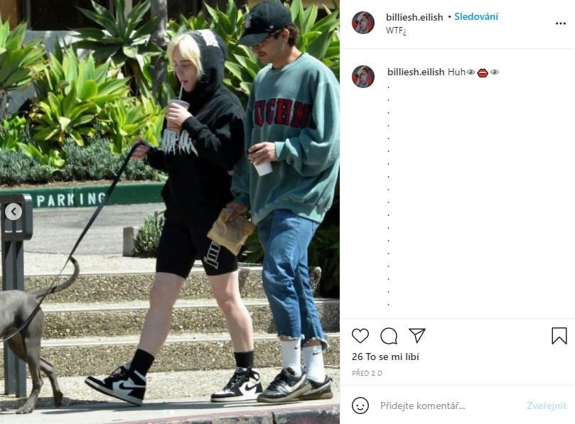 Billie Eilish má nového přítele