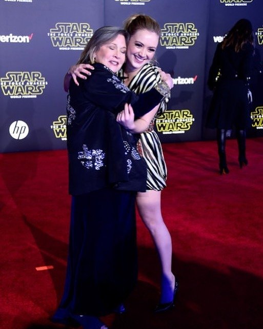 Carrie Fisher s dcerou Billie Lourd