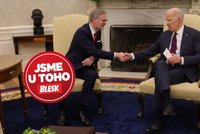 ONLINE: Fialu v Bílém domě přijal Biden! Mám strach z ruských tanků, řekl premiér