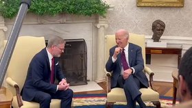 ONLINE Fiala v Bílém domě: Češi vědí, že Putinovy ambice nekončí na Ukrajině, uvedl Biden a chválil spojence