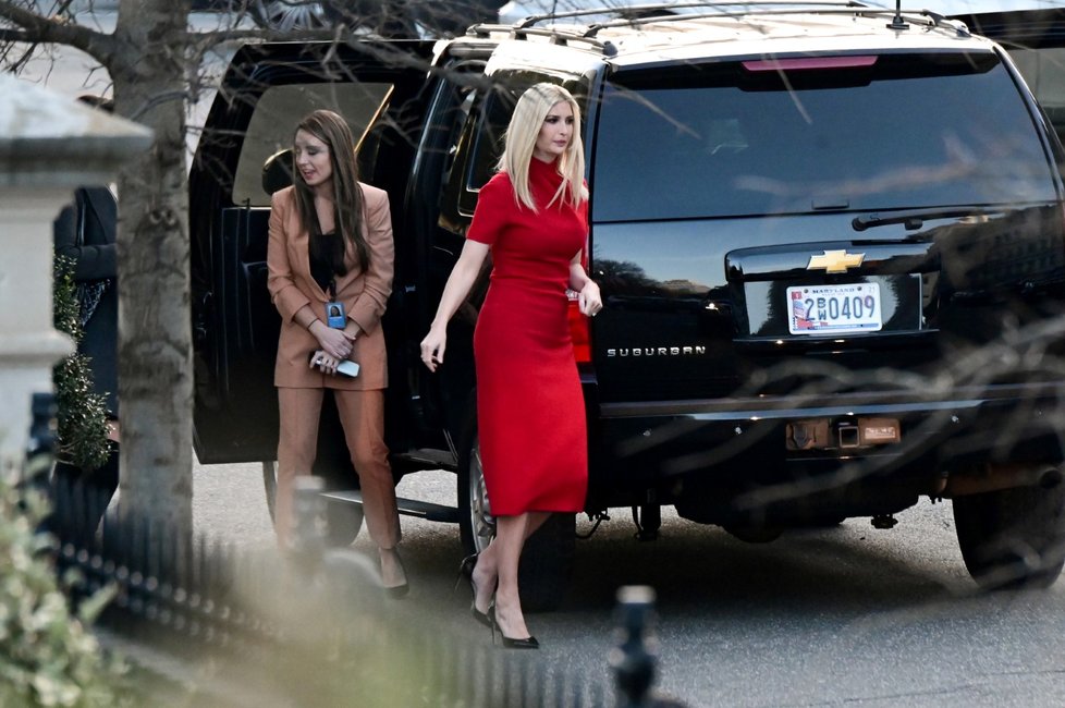 V Bílém domě končí i poradkyně a první dcera Ivanka Trumpová.