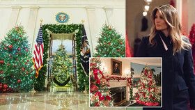 Letošní výzdoba Bílého domu v režii Melanie Trump