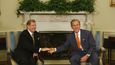 Václav Havel a George W. Bush (18.11.2002)