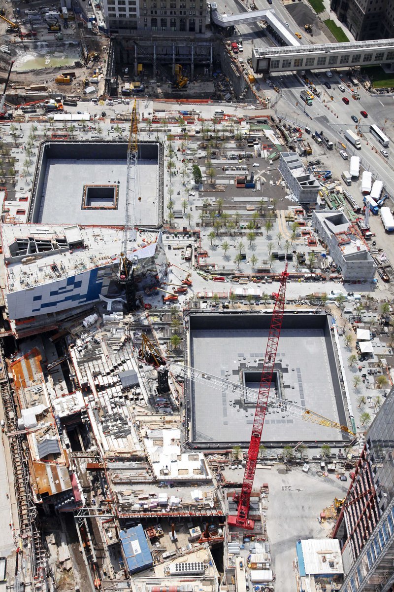 Ground Zero - zde stály mrakodrapy WTC, které podle Američanů nechal zničit bin Ládin