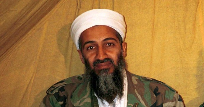 Bin Ládin - na snímku před rokem 2001