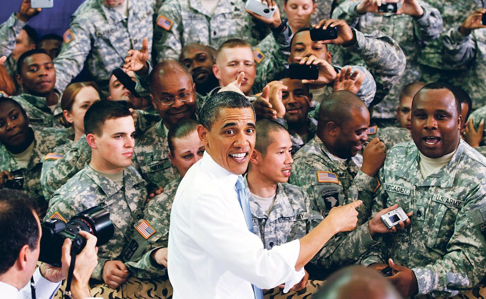 Barack Obama přijal jednotku, která zabila teroristu Ládina