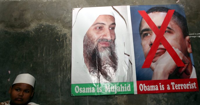 Pro část muslimů je bin Ládin hrdina a Obama terorista