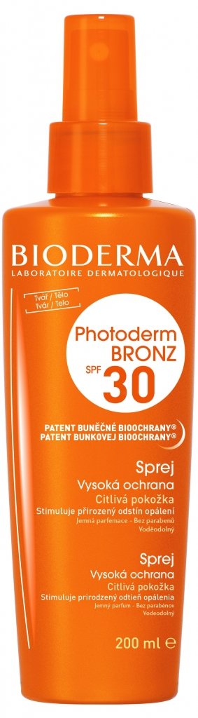 Sprej na opalování SPF 30, Photoderm Bronz, Bioderma, 569 Kč (200 ml)