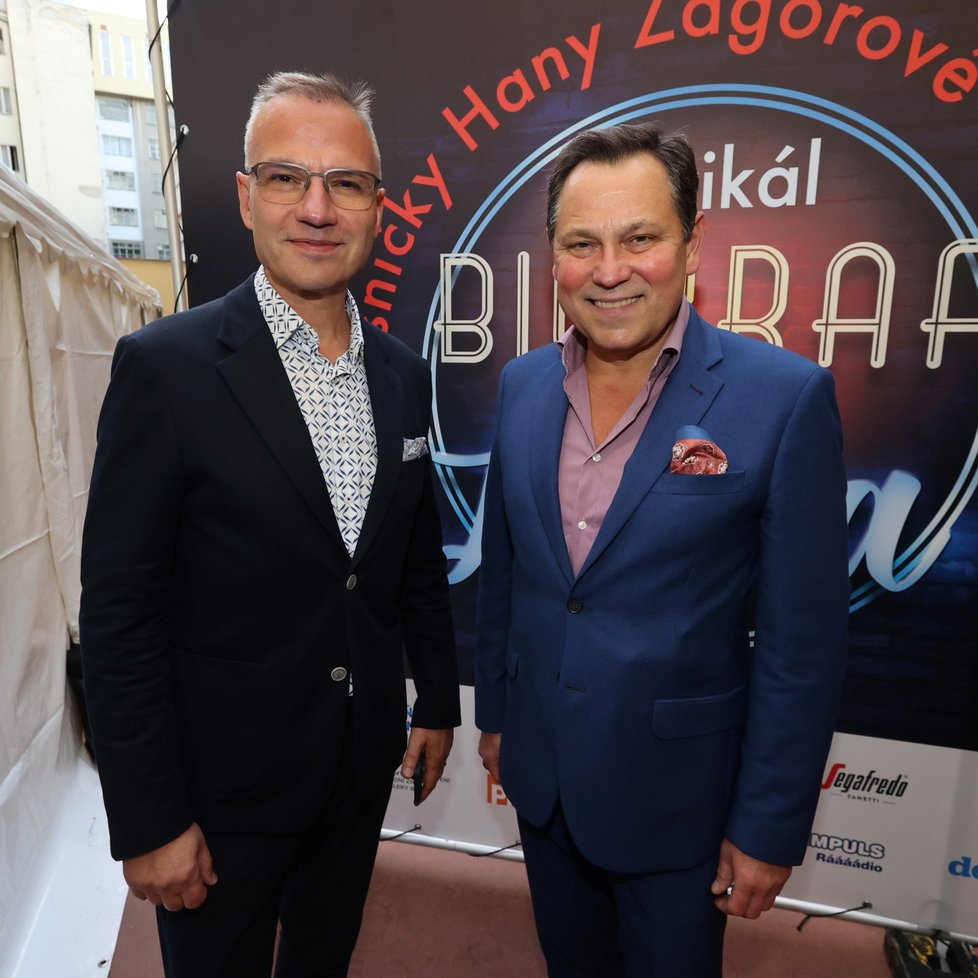 Janis Sidovský a Pavel Vítek