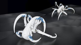 BionicWheelBot: Nový unikátní robot od Festo inspirovaný pavoukem