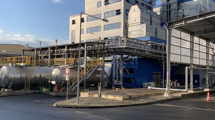 Výrobna biopaliv druhé generace společnosti BioVis ze skupiny Safichem v Ústí nad Labem.
