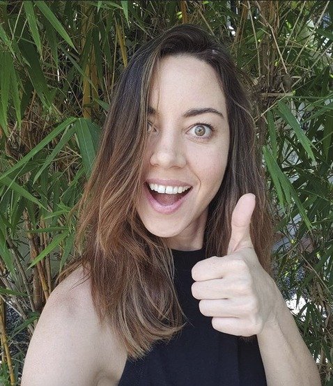 Herečka Aubrey Plaza