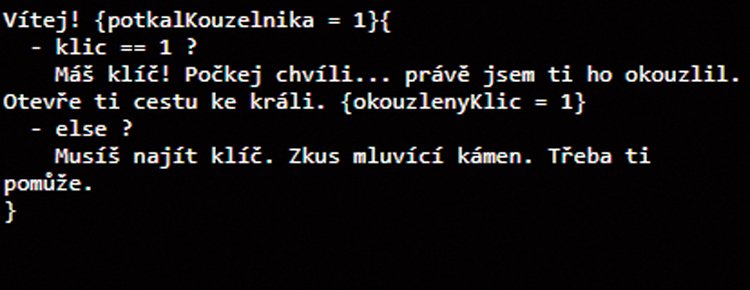 Jak programovat hru v Bitsy