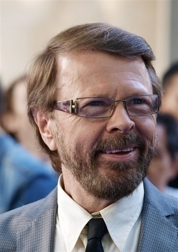 Bývalý člen skupiny ABBA Björn Ulvaeus na světové premiéře filmu Mamma Mia v Londýně