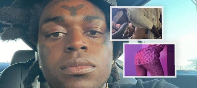 Rapper Kodak Black si na hokeji užil spíš vnady své partnerky než zápas jako takový