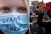 Zákaz protestů kvůli koronaviru? Demonstranty neodradil, Evropa bouří proti rasismu